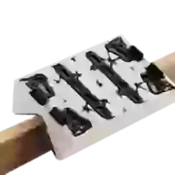 SSH-STF-LS130-R10KV Radius Profile Sanding Pad 